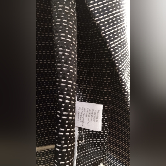 Ming Wang Navy Blue/White Blazer/Jacket 3/4 Sleeve Size XS NWT $275 MSRP - Picture 8 of 9